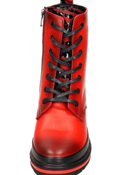 Damen Stiefeletten rot