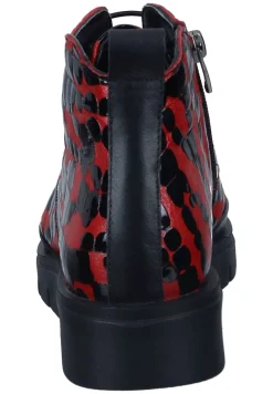 Damen Stiefeletten rot
