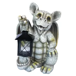 Dekofigur "Drachenwächter Frido“