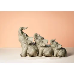 Dekofigur „Elefanten-Familie“