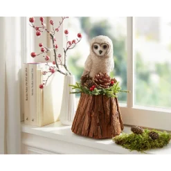 Dekofigur Filz-Eule „Elvira“