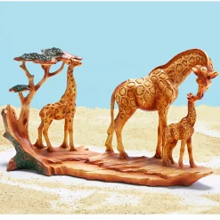 Dekofigur Giraffen Safari