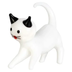 Dekofigur "Glastier" Katze