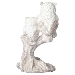 Dekofigur „Schnee-Eulen“