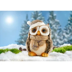 Dekofigur Wintereule "Frostl"