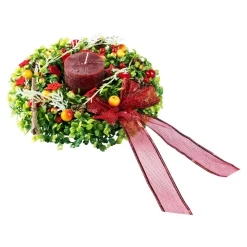 Deko-Kranz „Advent“ rot