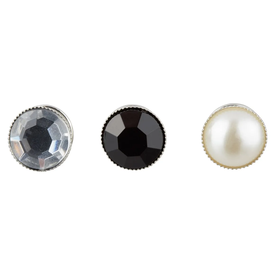 Dekolleté-Knöpfe, 3 Stück