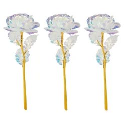 Deko-Rosentrio "Glow", 3 Stück