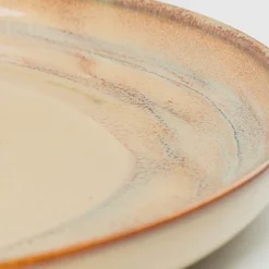 Dessertteller-Set, Steinzeug Nebelwald