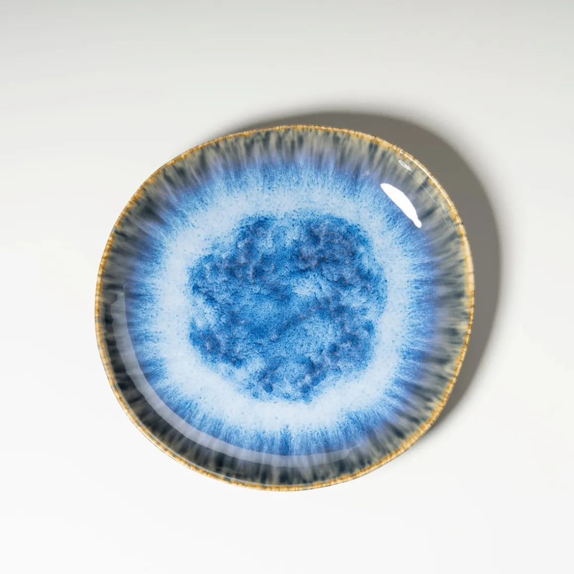 Dessertteller-Set, Steinzeug Wilde Schlucht