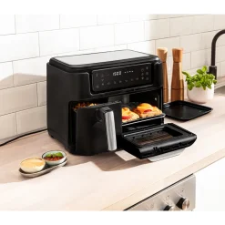Digitale Heißluftfritteuse „2 in 1“