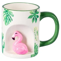3D-Kaffeebecher „Flamingo“, 350 ml