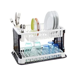 Doppelstöckiges Abtropfgestell