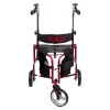 Dreirad Rollator mit Sitz und Rückengurt, faltbar - AT51004