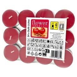 Duftteelichter, 24 Stück Apfel-Zimt