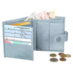 Echtleder-Geldbörse „Ornament“