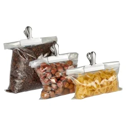 Edelstahl Verschlussclips "XXL", 4 Stück