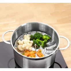 Edelstahl-Gemüsedünster Ø23 cm