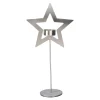 Edelstahl-Teelichthalter "Stern" Stern