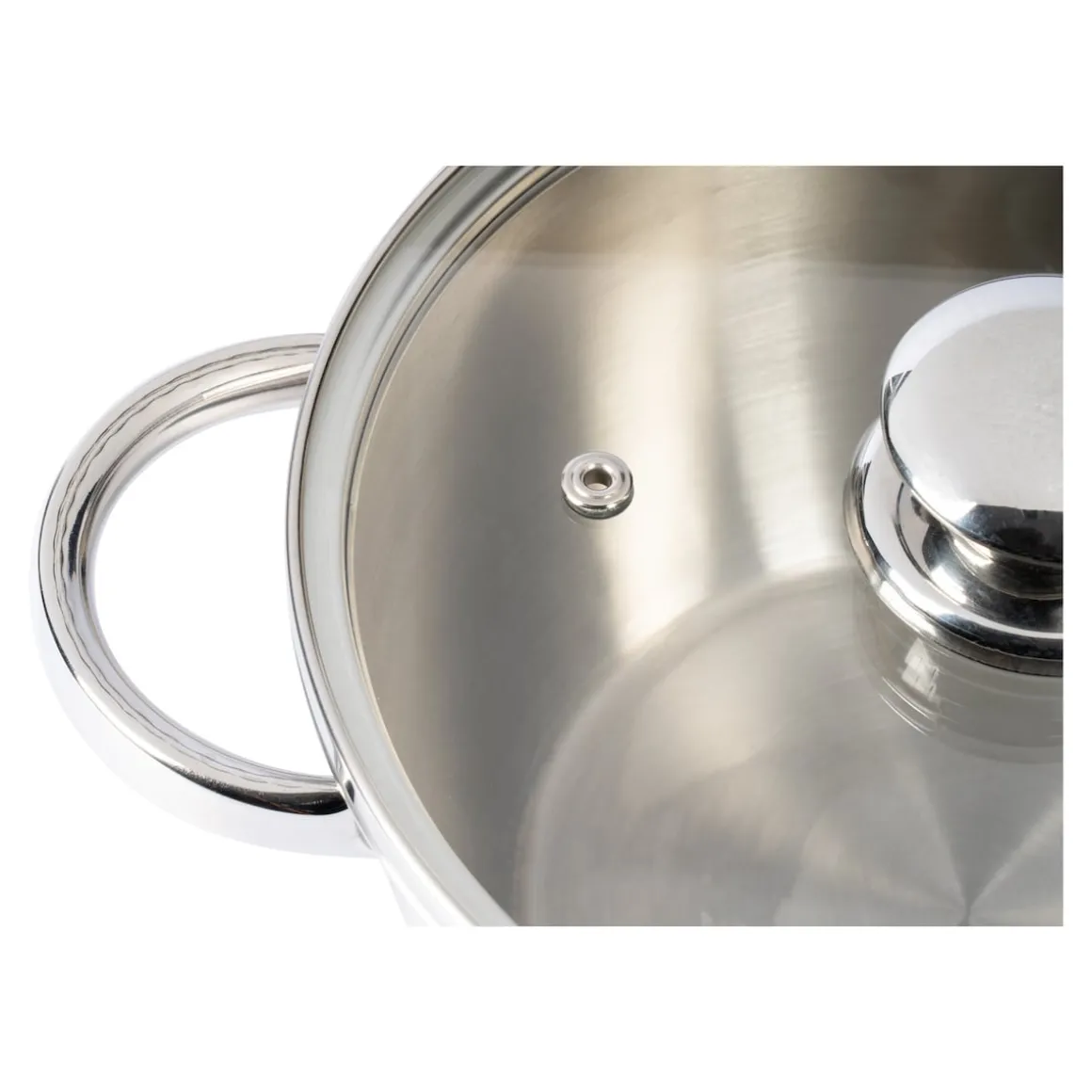 Edelstahl-Topfset, 4-teilig