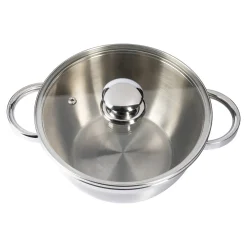 Edelstahl-Topfset, 4-teilig