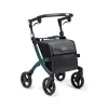 Einkaufsrollator Rollz Flex mit Sitz und Tasche, faltbar Jungle Green