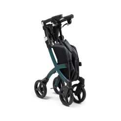 Einkaufsrollator Rollz Flex mit Sitz und Tasche, faltbar Jungle Green