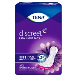 Einlagen Lady discreet Maxi Night, 12 Stück
