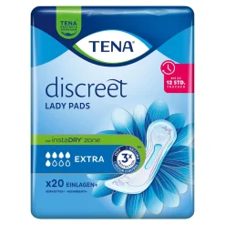 Einlagen Lady Pads discreet Extra, 20 Stück