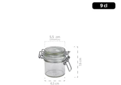 Einmachglas 9 cl GOTHIKA