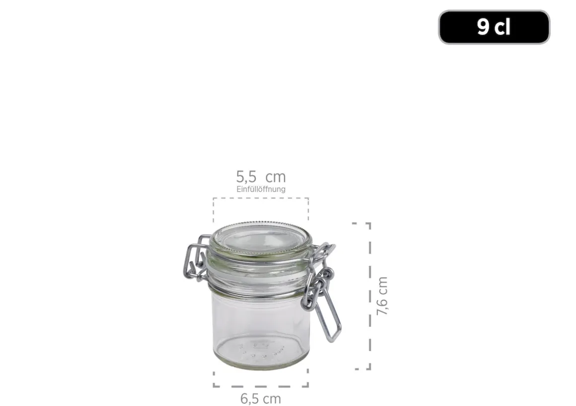 Einmachglas 9 cl GOTHIKA