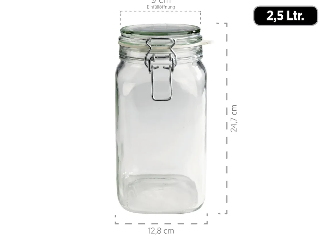 Einmachglas 2,5 l GOTHIKA