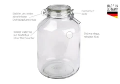 Einmachglas 4,8 l GOTHIKA 6 x Einmachglas