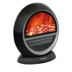 Elektrischer Kamin "Mala" schwarz