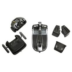 Elektromobil M43+, 6 km/h, 320 Watt anthrazit