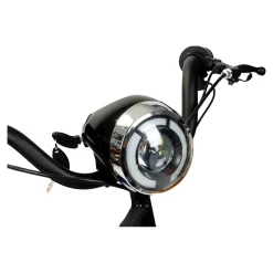 Elektroroller AT52317 mit Tasche & Korb blau