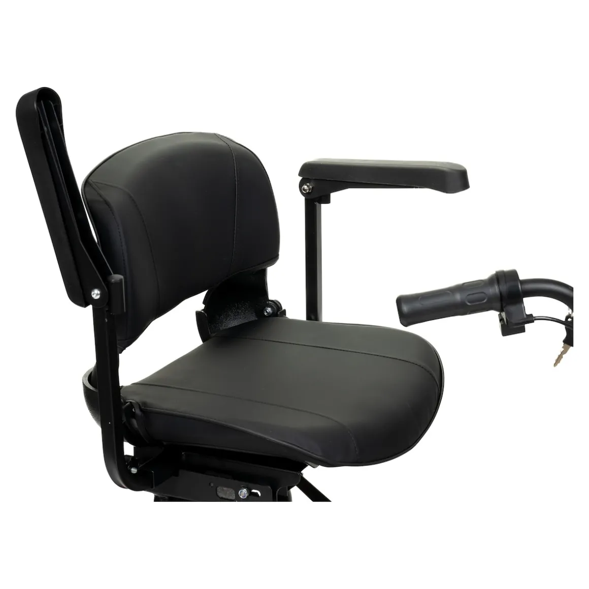 Elektroroller AT52317 mit Tasche & Korb rot