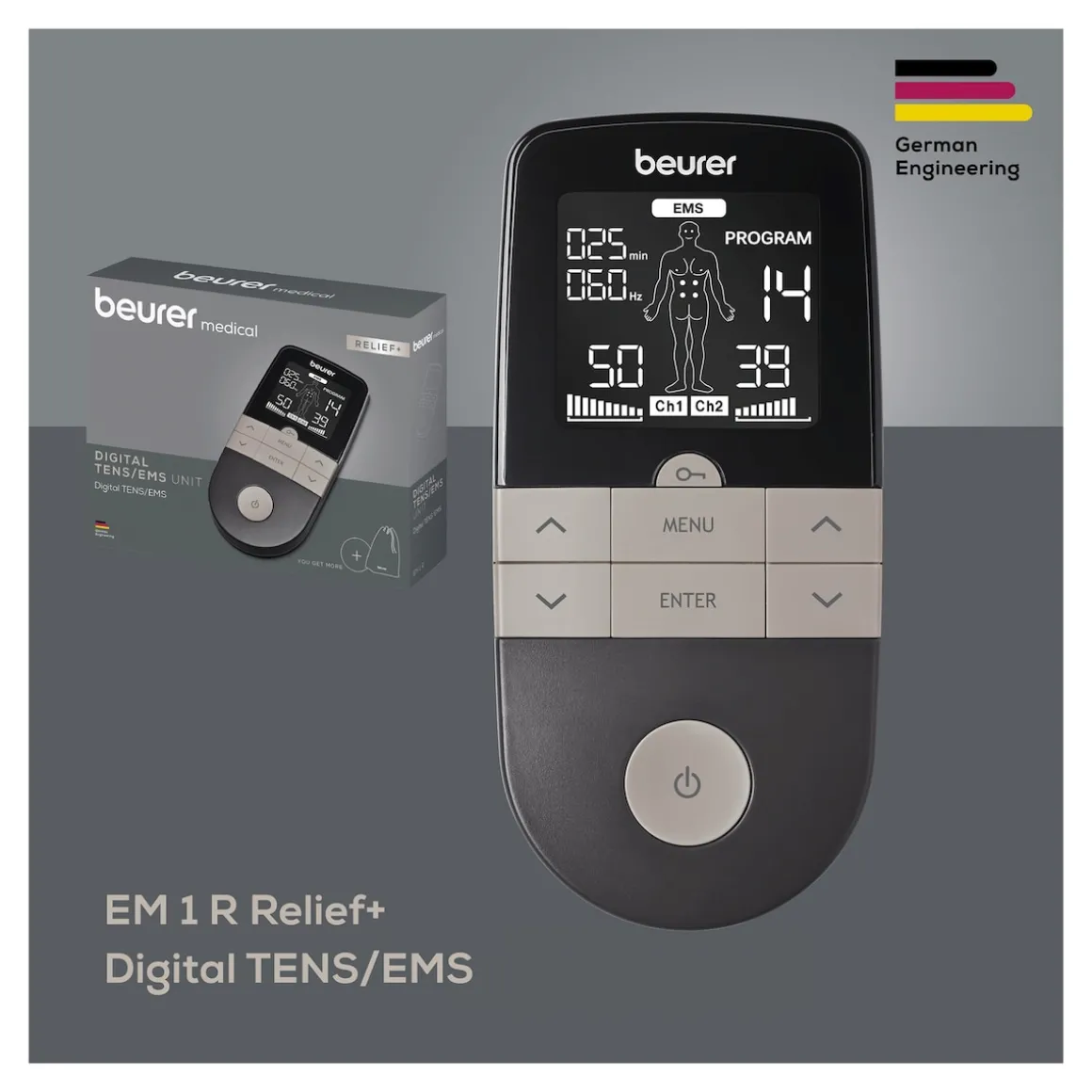 EM 1 R Eflief+ Digital TENS/EMS