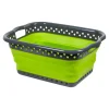 Faltbarer Wäschekorb "Trend" grün