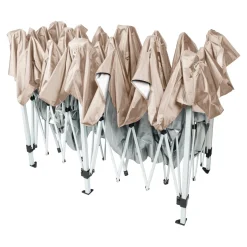 Faltpavillon, 3x6 m beige