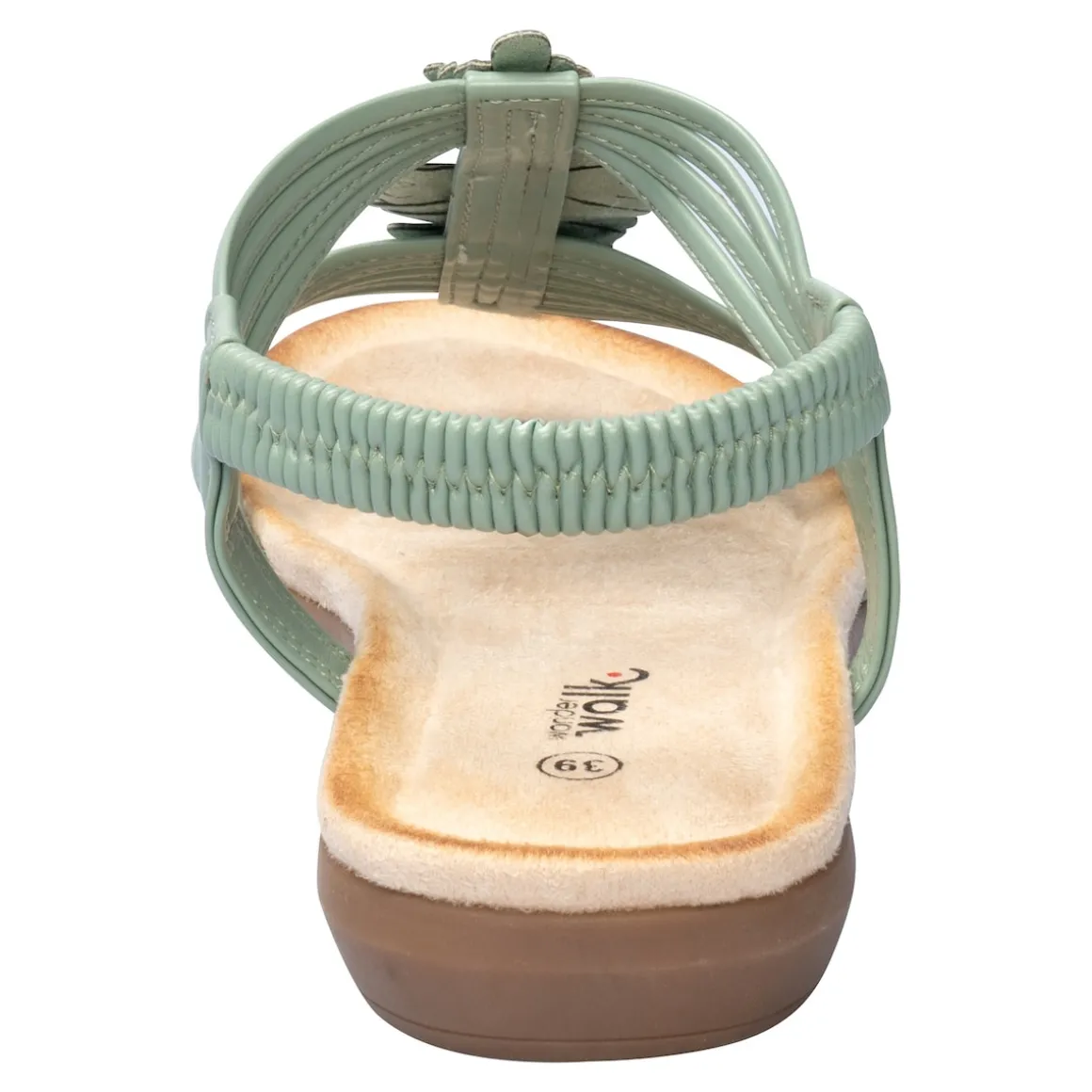 Fashion-Sandale "Feder" salbei