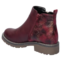Fashion-Stiefelette „Miriam“ bordeaux