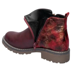 Fashion-Stiefelette „Miriam“ bordeaux