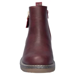 Fashion-Stiefelette „Miriam“ bordeaux