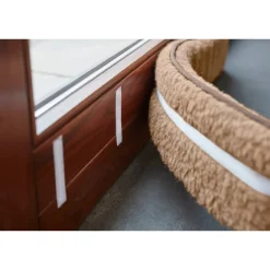 Fenster-Zugluftstopper hellbraun