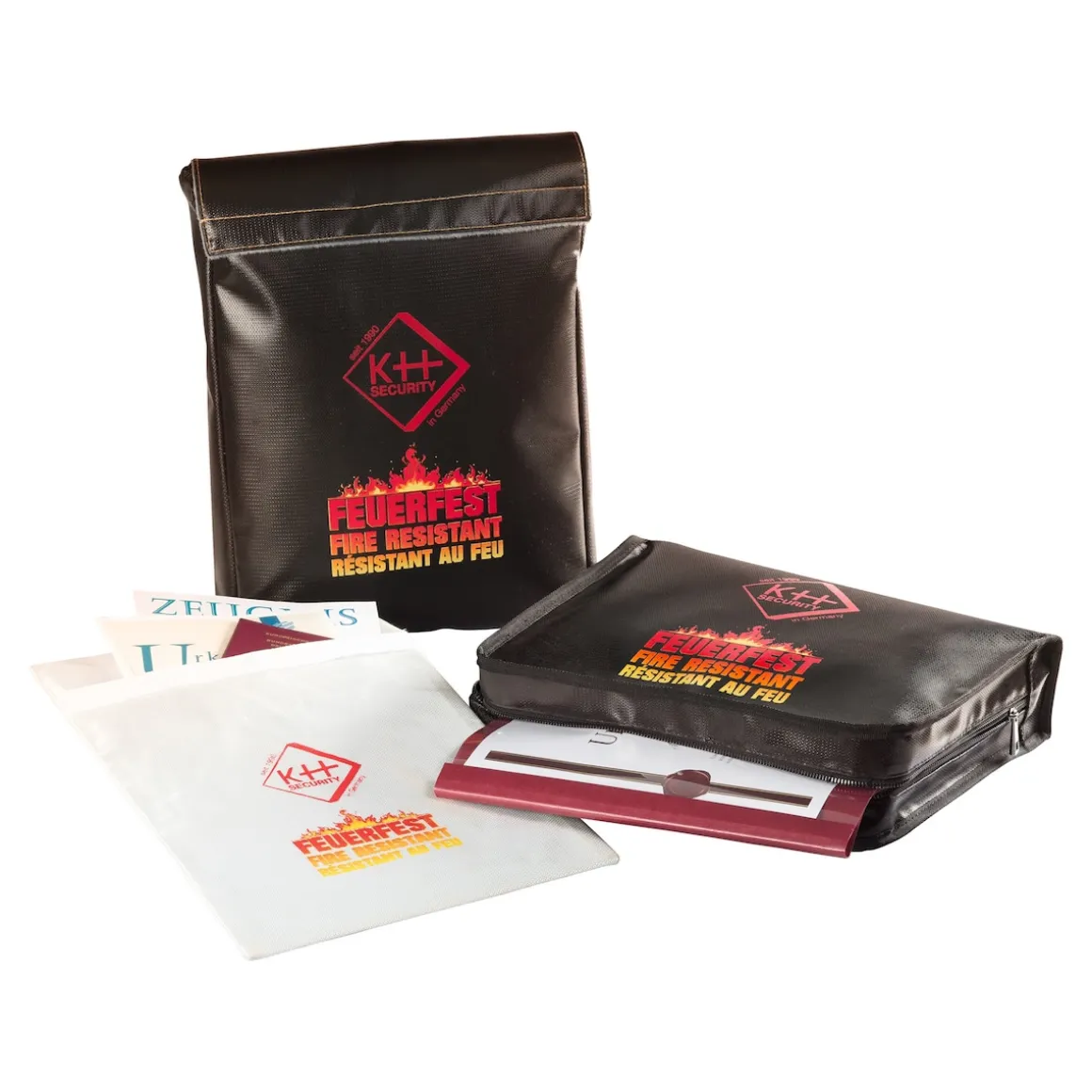 Feuerfeste Dokumententasche