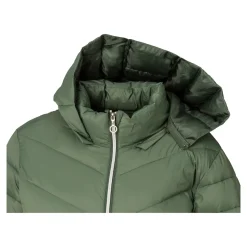 Figur-Steppmantel mit Trägern