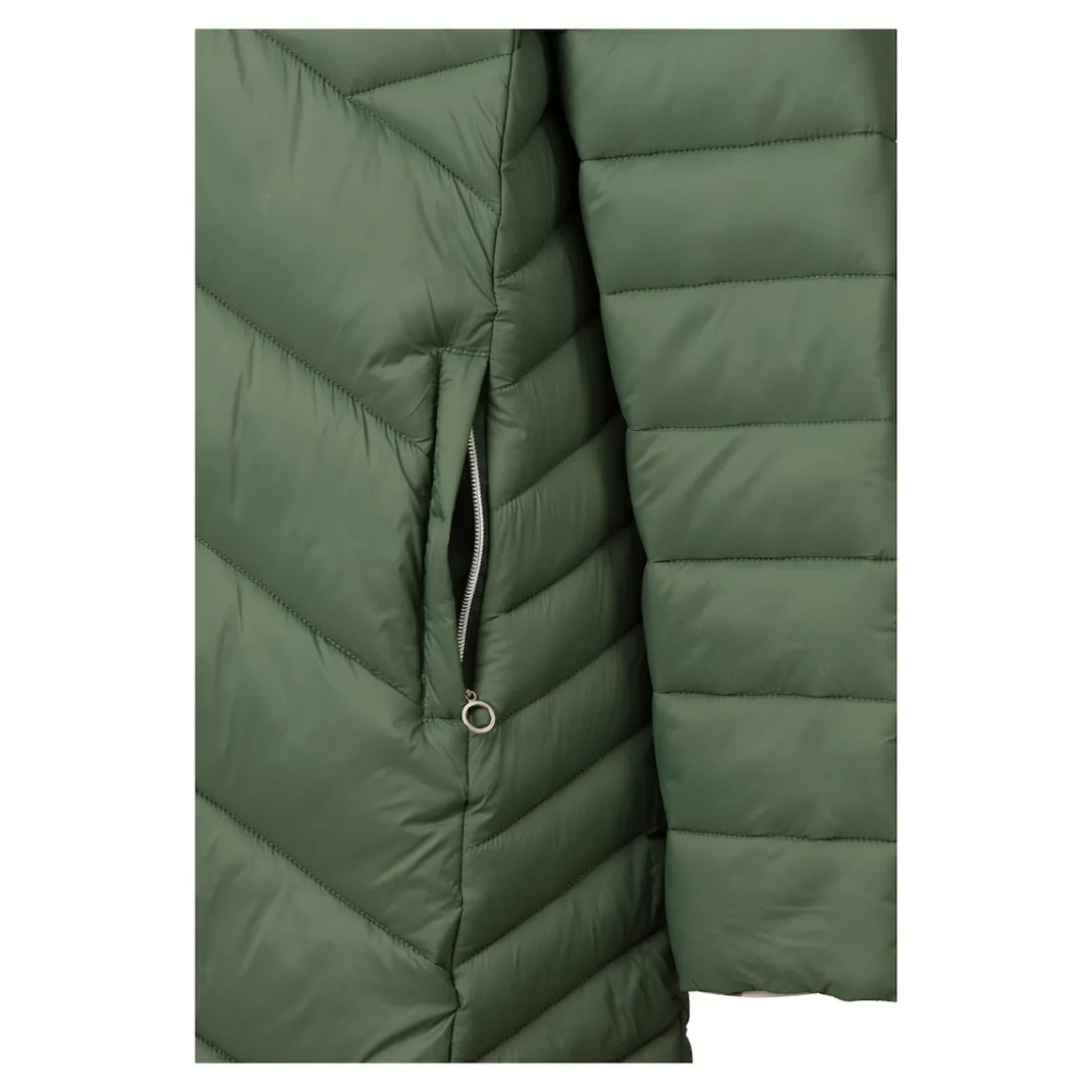 Figur-Steppmantel mit Trägern "Lea"