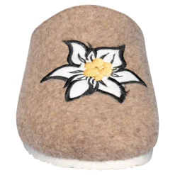 Filz-Pantolette „Edelweiß“