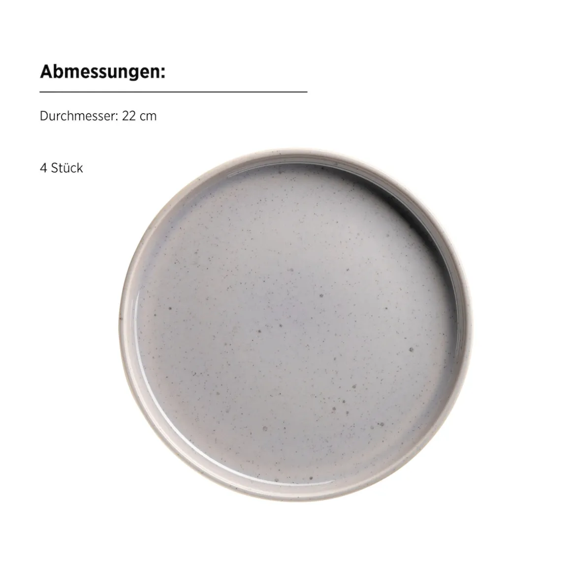 Frühstücksset, Steinzeug Candy Flieder